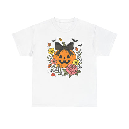 Cute Pumpkin Halloween Tee - Bookish Gift