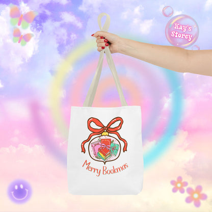 Merry Bookmas Tote Bag