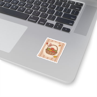 Apple Picking Sticker, Fall Planner Stickers, Book Lover Gifts, Autumn Sticker, Cozy Accessories, Seasonal Sticker