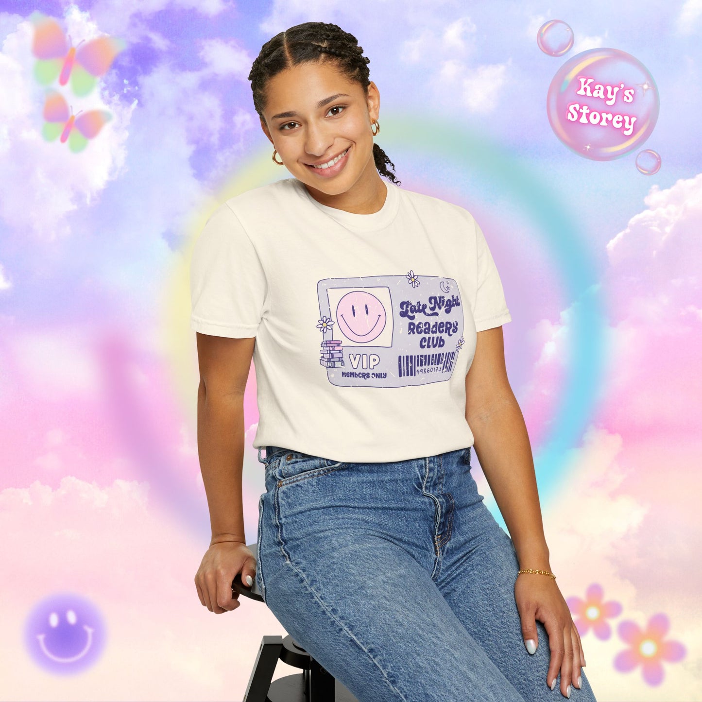 Late Night Readers Comfort Colors T-Shirt