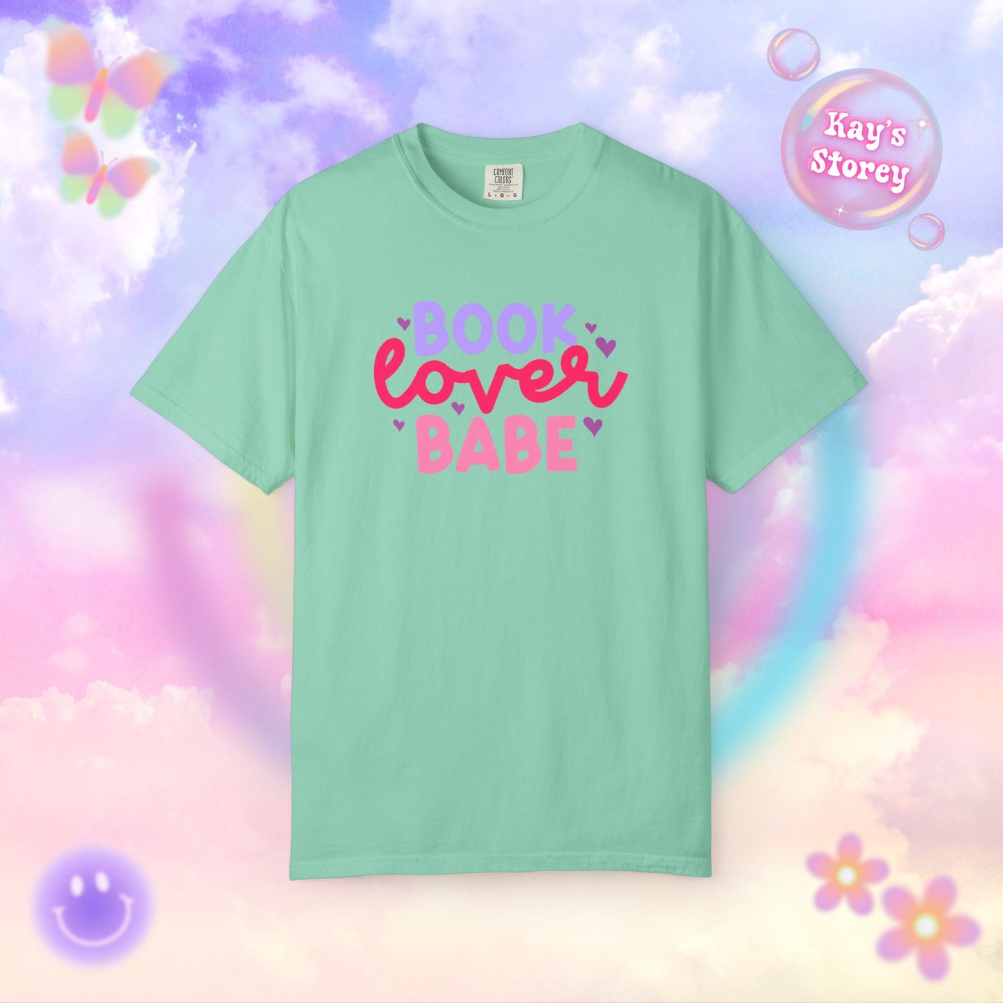 Book Lover Babe Comfort Colors T-Shirt