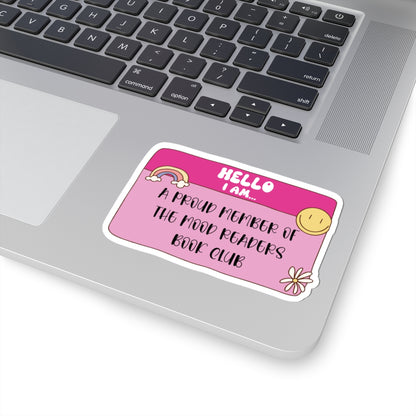 Mood Readers Book Club Sticker