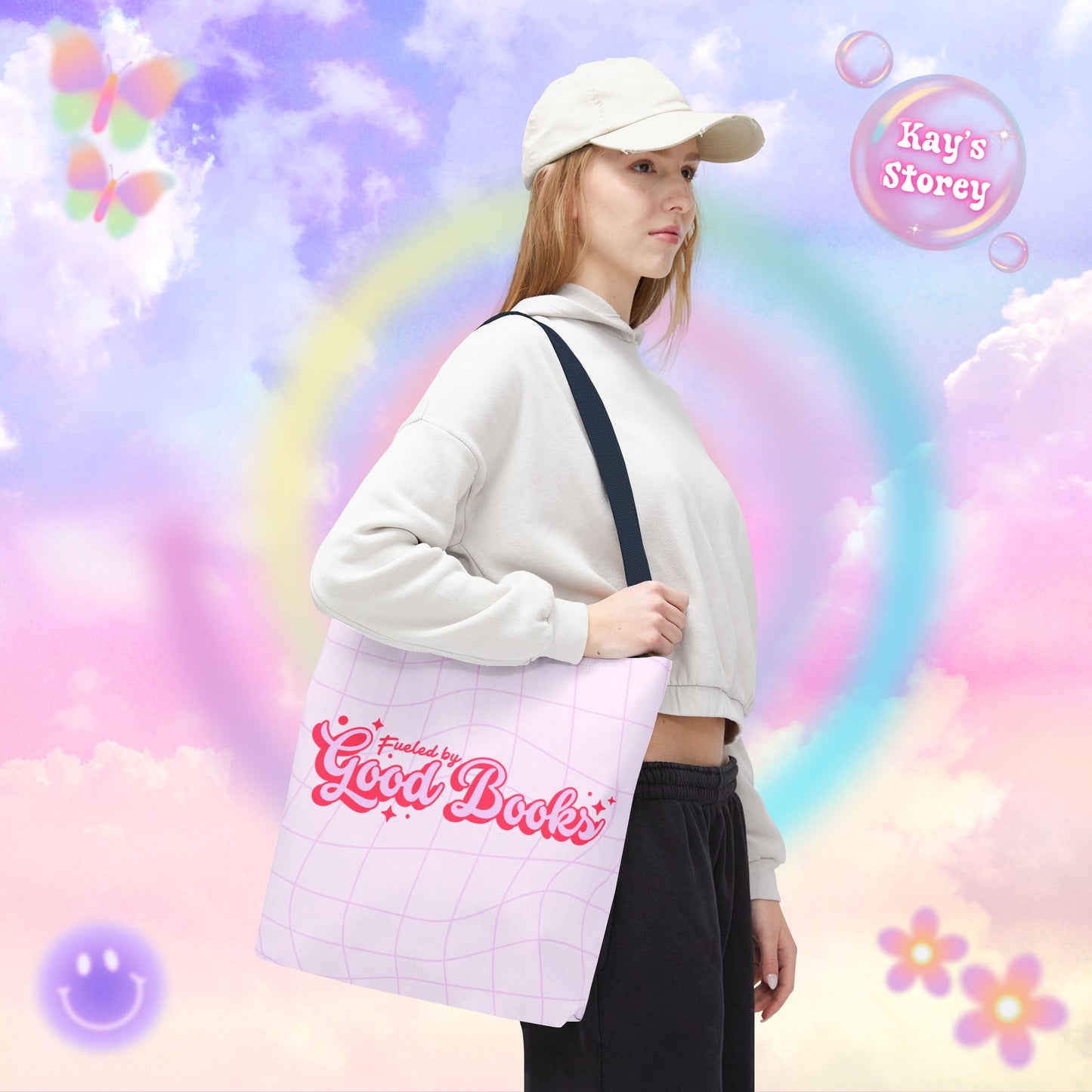 Fueled by Good Books Tote Bag