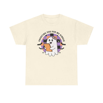 Ghosting You for my Kindle Halloween Tee - Bookish Gift