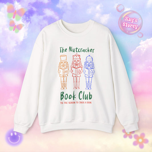 'Tis the Season to Crack a Book Sweatshirt