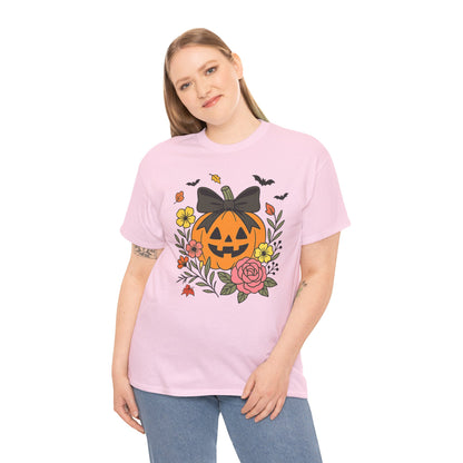Cute Pumpkin Halloween Tee - Bookish Gift