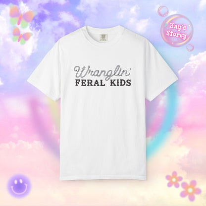 Wranglin' Feral Kids Comfort Colors T-Shirt
