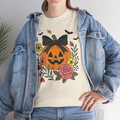 Cute Pumpkin Halloween Tee - Bookish Gift
