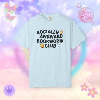 Socially Awkward Bookworm Club Comfort Colors T-Shirt