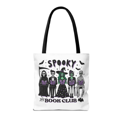 Spooky Book Club Tote Bag