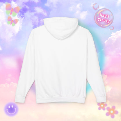 Pink Book Dragon Unisex Lightweight Hooded Sweatshirt