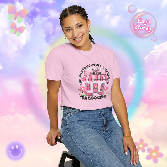 Through the Bookstore Comfort Colors T-Shirt