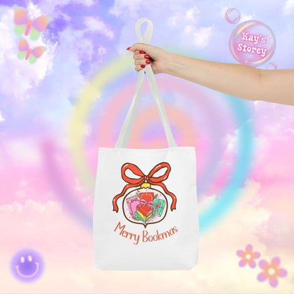 Merry Bookmas Tote Bag