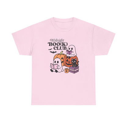 Halloween Midnight Boo(k) Club Tee - Bookish Gift