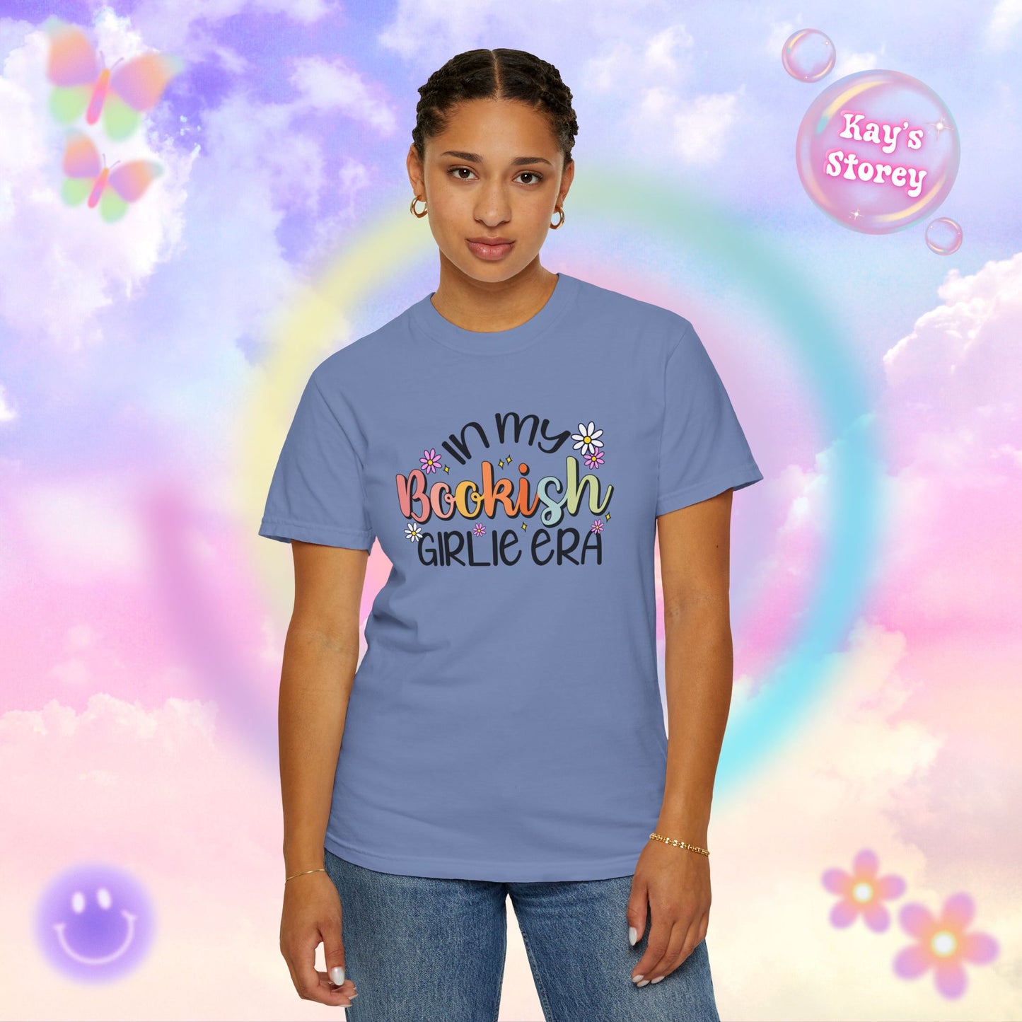 Bookish Girlie Era Comfort Colors T-Shirt