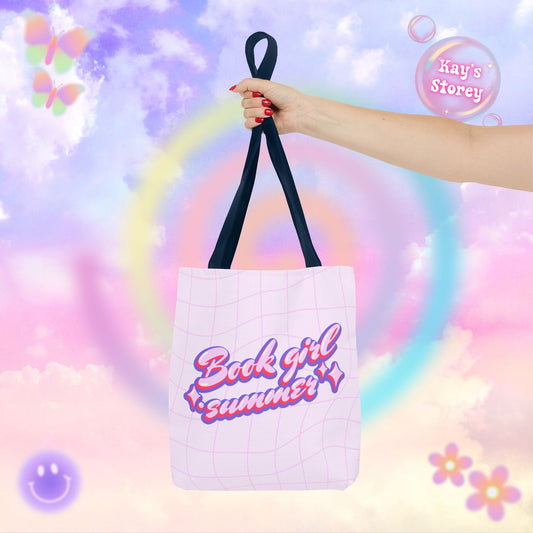 Book Girl Summer Tote Bag