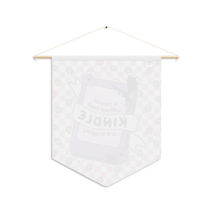 Pink Reader Without Their Kindle Pennant