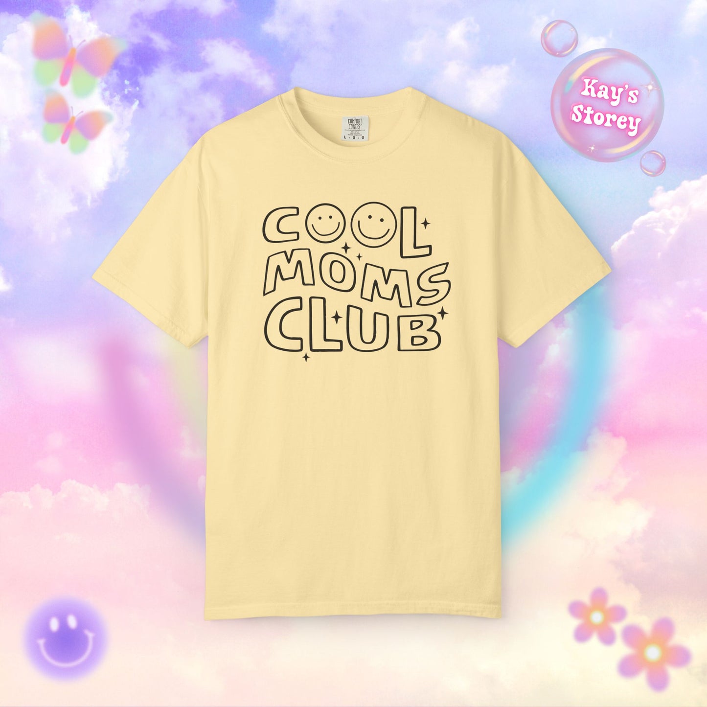 Cool Moms Club Comfort Colors T-Shirt