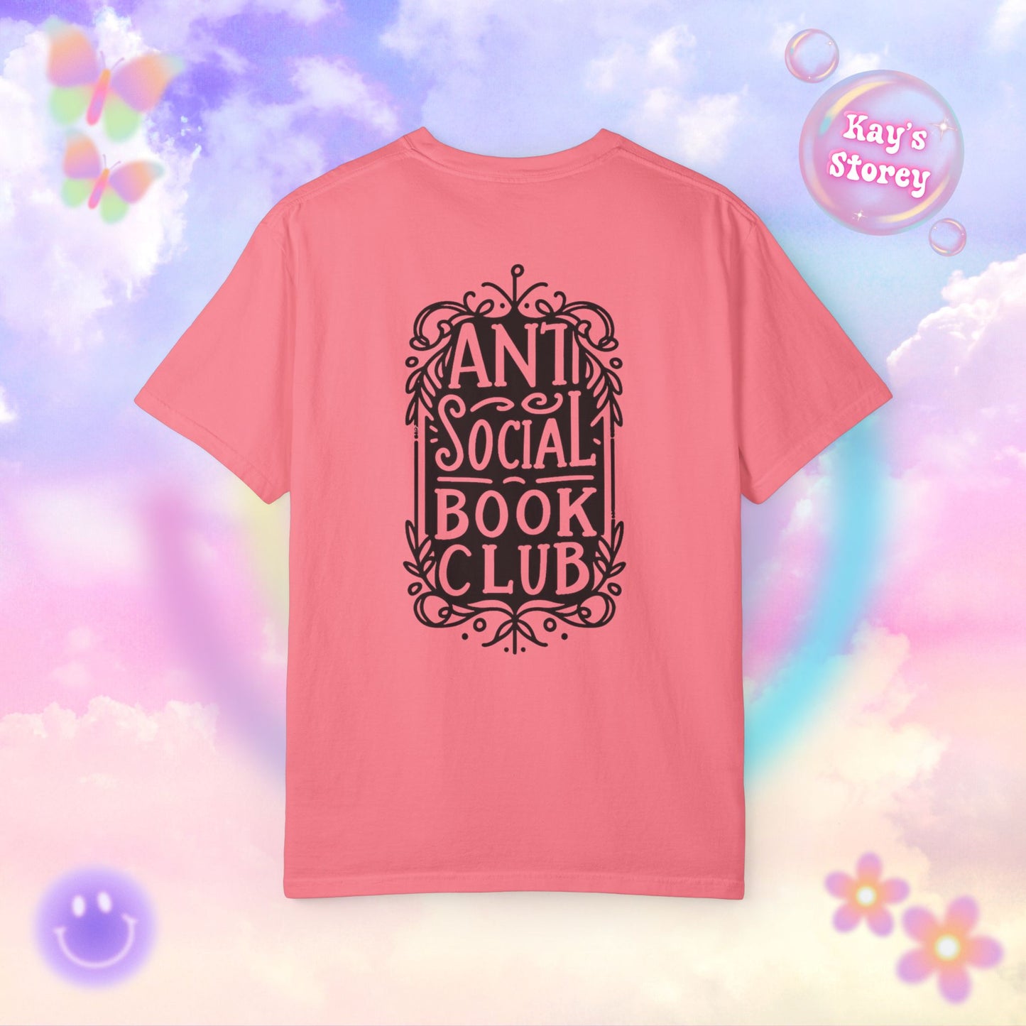 Anti Social Book Club Comfort Colors T-Shirt