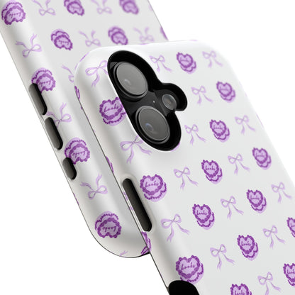 Coquette Book Heart Cake Phone Case - Bookish Gift for Avid Readers