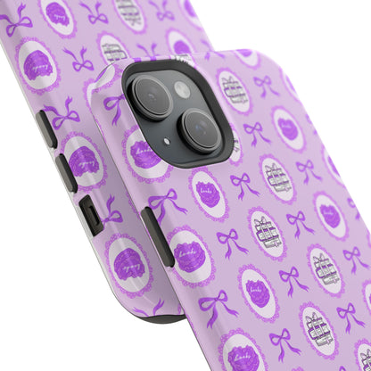 Coquette Book Heart Cake Phone Case - Bookish Gift for Avid Readers