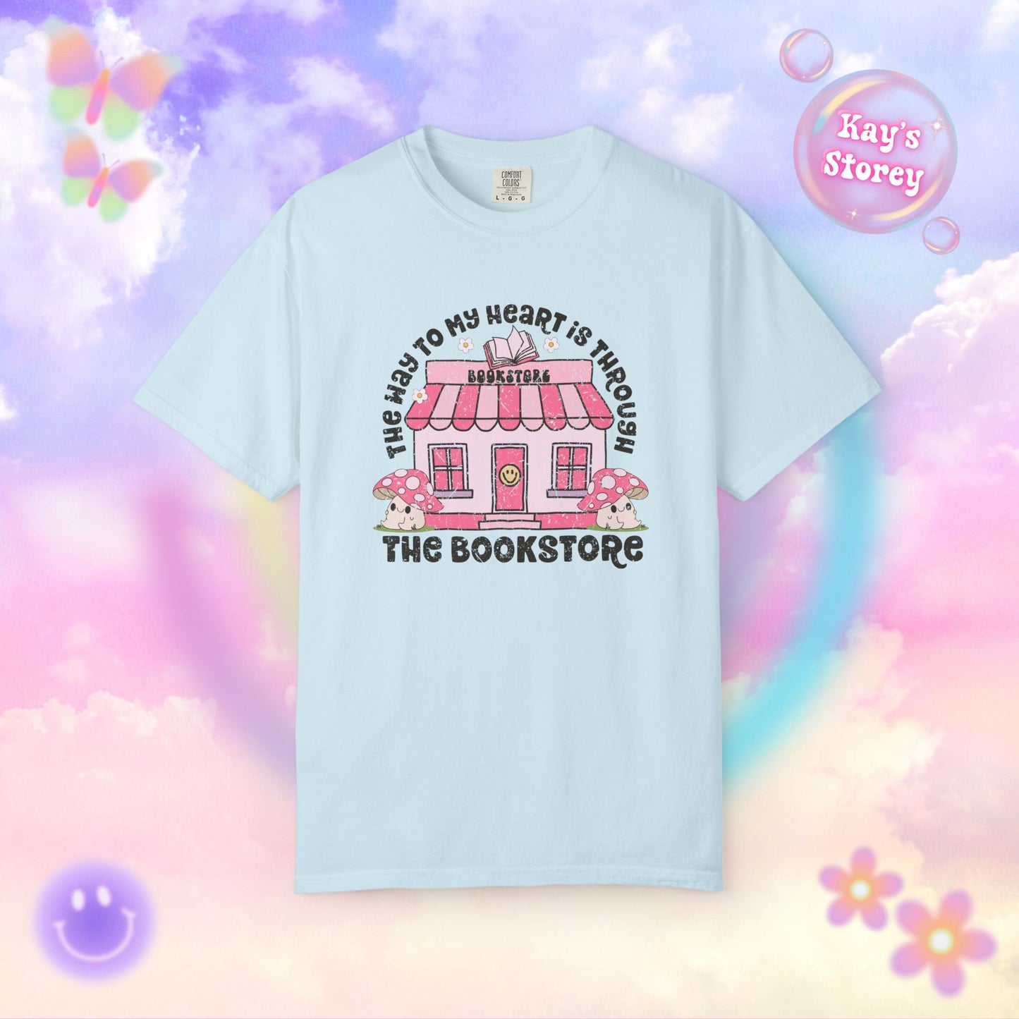 Through the Bookstore Comfort Colors T-Shirt