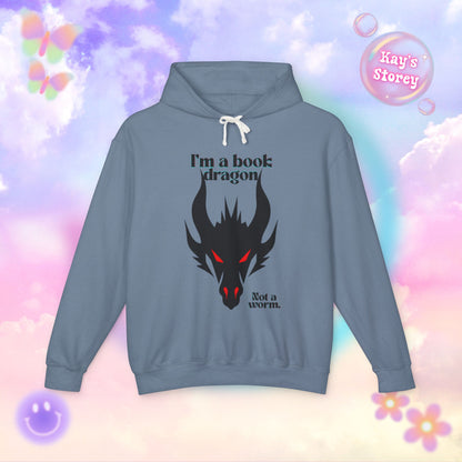 Red Book Dragon Unisex Lightweight Hooded Sweatshirt