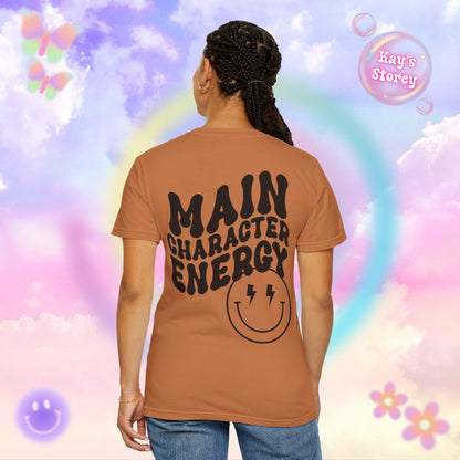 Main Character Energy Comfort Colors T-Shirt