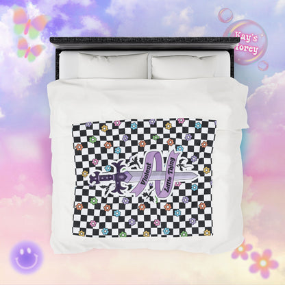 Violent Little Thing Velveteen Plush Blanket