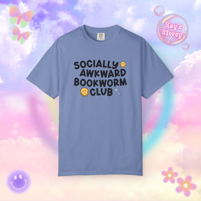 Socially Awkward Bookworm Club Comfort Colors T-Shirt