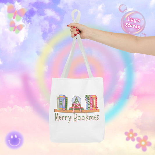 Merry Bookmas Tote Bag