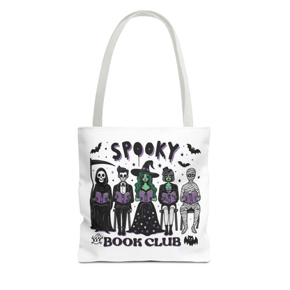 Spooky Book Club Tote Bag