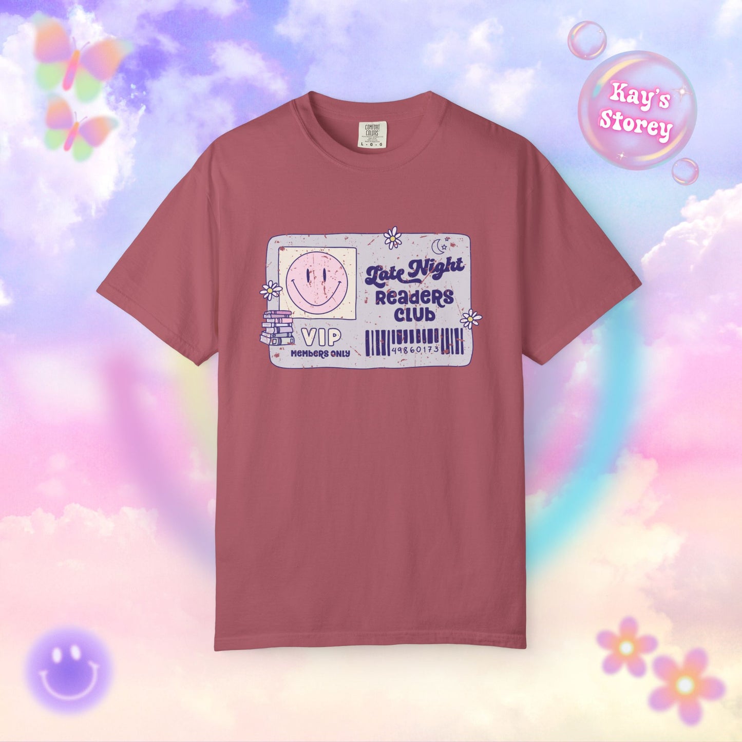 Late Night Readers Comfort Colors T-Shirt