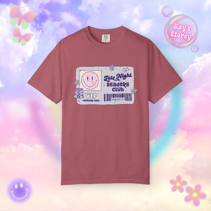 Late Night Readers Comfort Colors T-Shirt