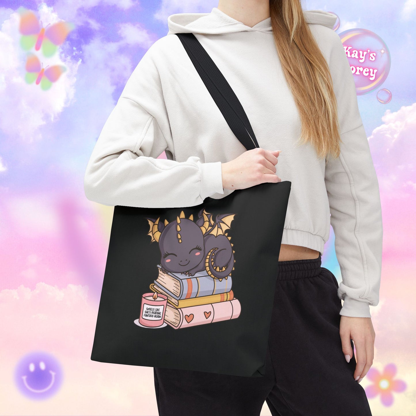 Sleeping Dragon Tote Bag