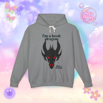 Red Book Dragon Unisex Lightweight Hooded Sweatshirt