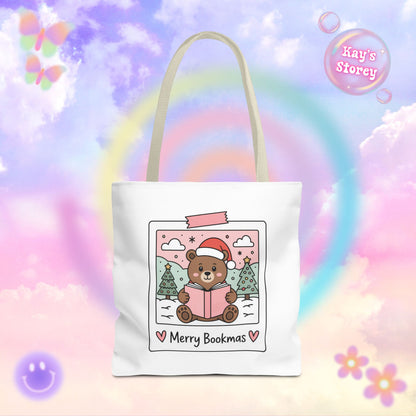 Merry Bookmas Tote Bag