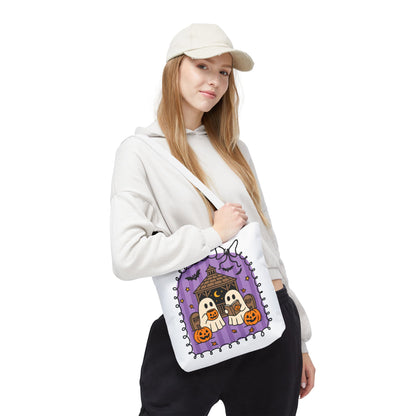 Spooky Season Ghostly Meeting Tote Bag