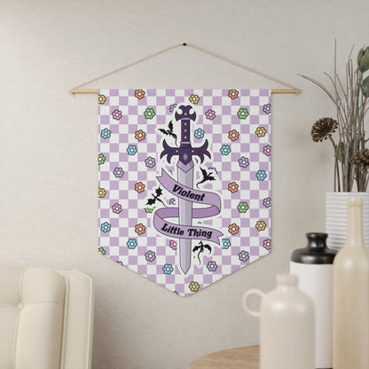 Purple Violent Little Thing Pennant