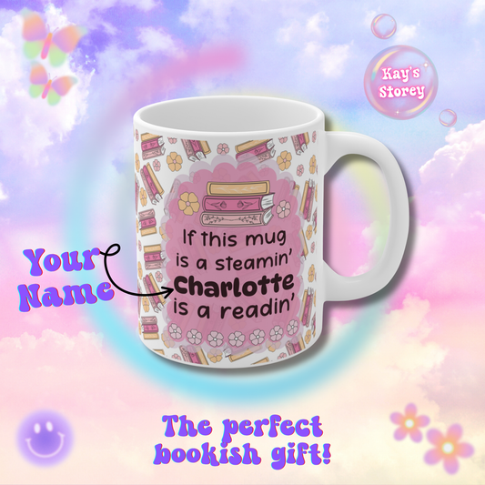 Personalized Name Bookish Mug