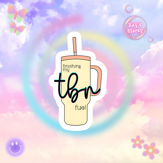 Finishing my TBR Fuel Sticker Yellow