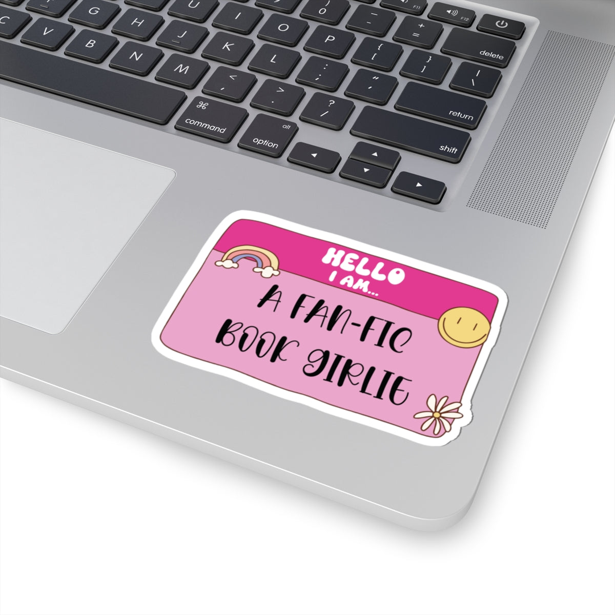 Fan-Fic Book Girlie Sticker