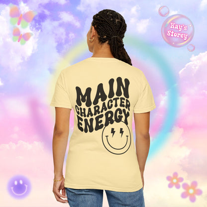 Main Character Energy Comfort Colors T-Shirt