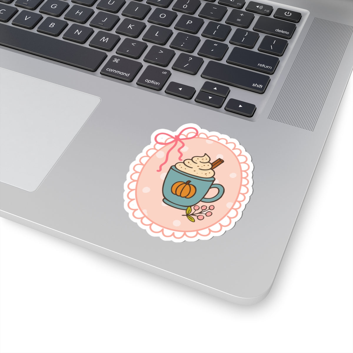 Pumpkin Spice Sticker, Fall Planner Stickers, Book Lover Gifts, Autumn Sticker, Cozy Accessories, Seasonal Sticker
