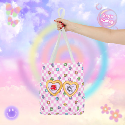 Pink Smut Girlie Tote Bag