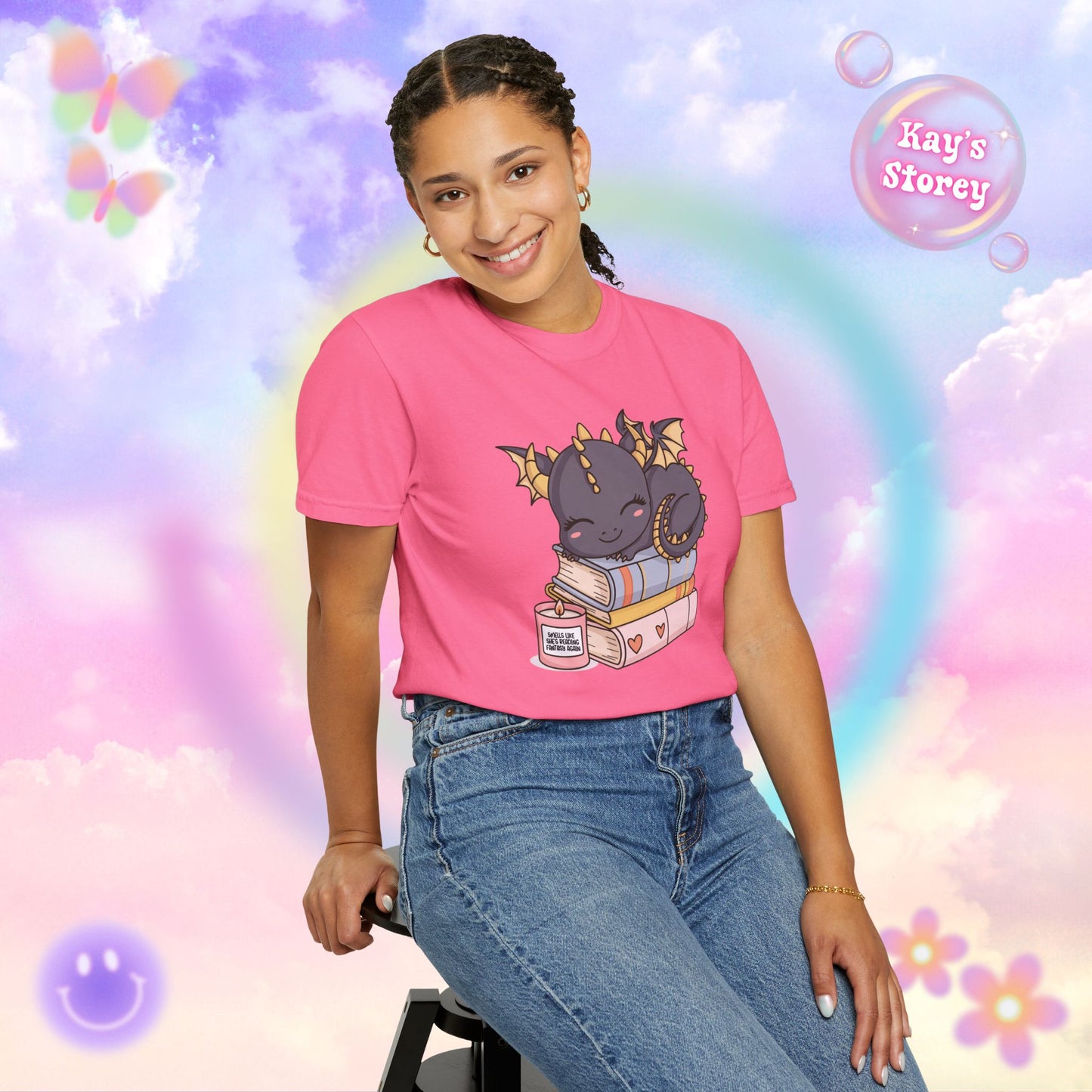 Fantasy Dragon Comfort Colors T-Shirt