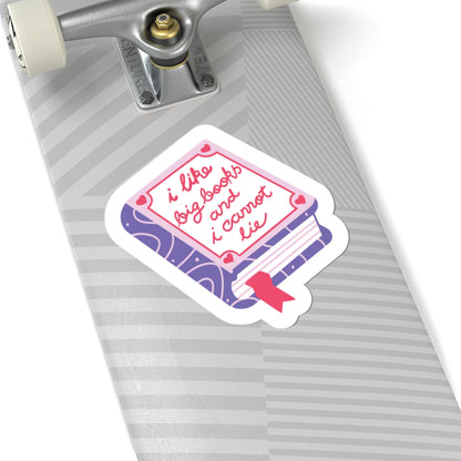I Like Big Books Sticker