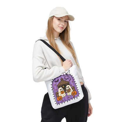 Spooky Season Ghostly Meeting Tote Bag