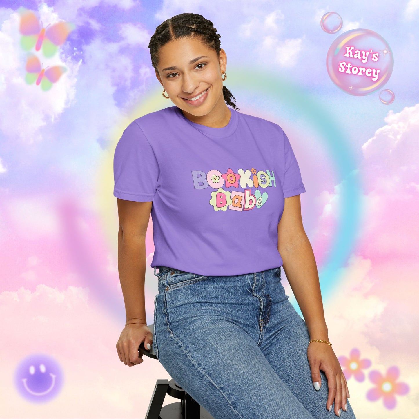 Bookish Babe Comfort Colors T-Shirt