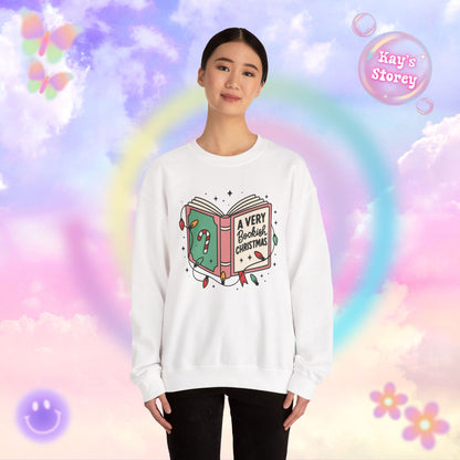 Very Bookish Christmas Sweatshirt
